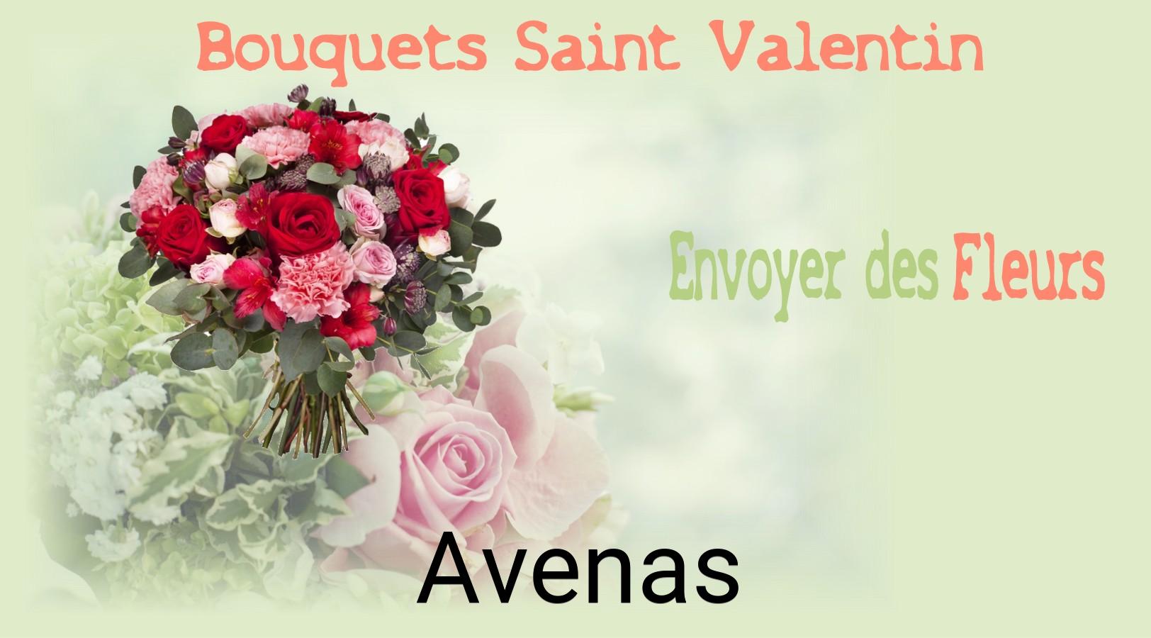 Roses de Saint-Valentin livrées à Avenas